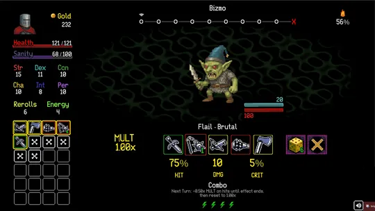 600D - Combat & Inventory UI