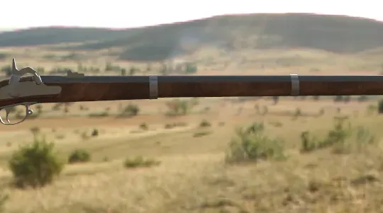 Vintage Rifle Model
