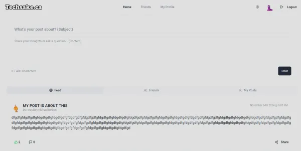 Techsake.ca screenshot