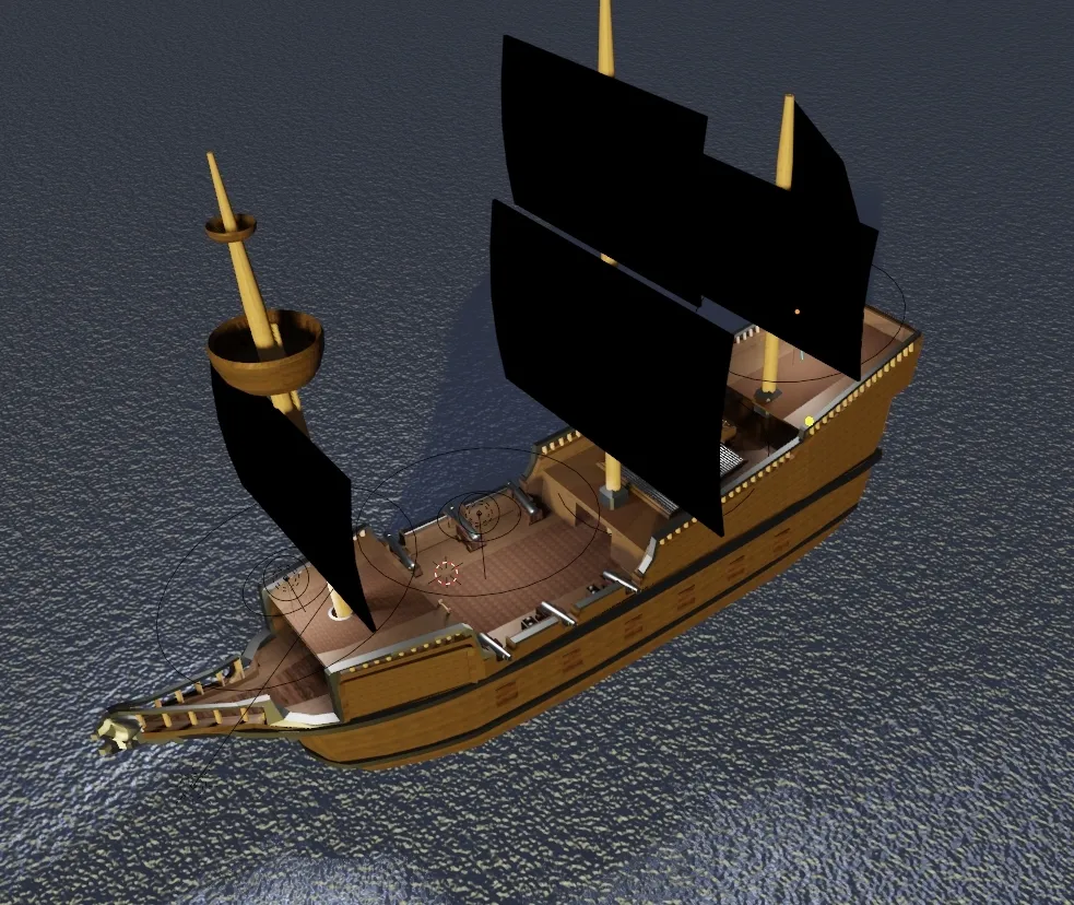 Pirate Ship Model