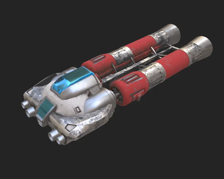 Starship Scout Model